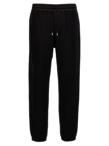 Molleton Doux Gots Fleece Cotton Joggers - Saint Laurent - Modalova