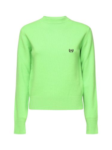 Bb Logo Embroidered Knitted Jumper - Balenciaga - Modalova