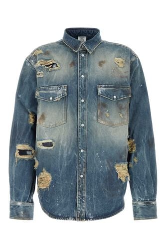 VETEMENTS Denim Shirt - VETEMENTS - Modalova