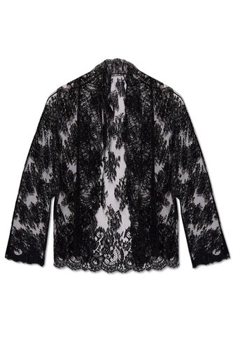 Floral Chantilly Lace Kimono Shirt - Dolce & Gabbana - Modalova