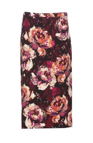 Dolce & Gabbana Peony Print Skirt - Dolce & Gabbana - Modalova