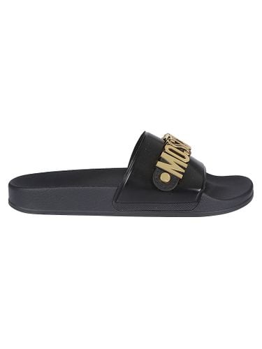 Moschino Sabotu Pool25 Sliders - Moschino - Modalova