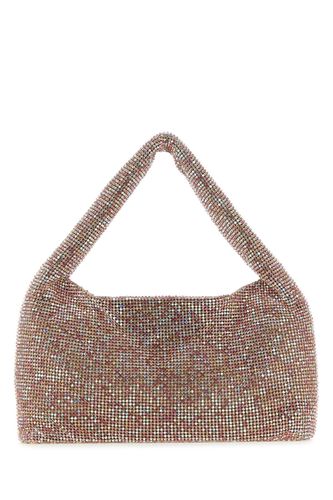 Powder Pink Rhinestones Mini Handbag - Kara - Modalova
