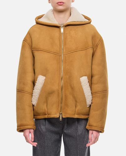 HALFBOY Shearling Zipped Hoodie - HALFBOY - Modalova