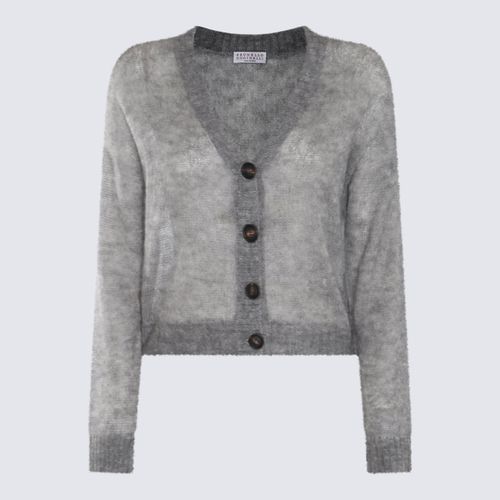 Grey Wool Knitwear - Brunello Cucinelli - Modalova