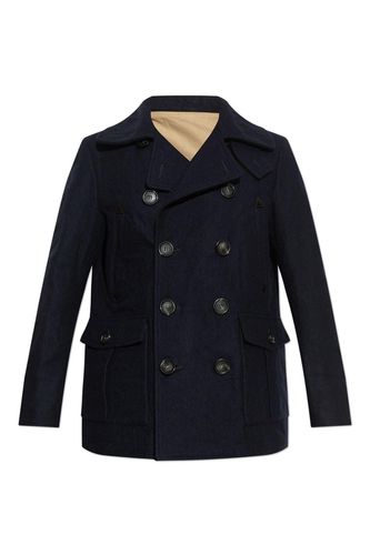 Double-breasted Straight Hem Coat - Dsquared2 - Modalova