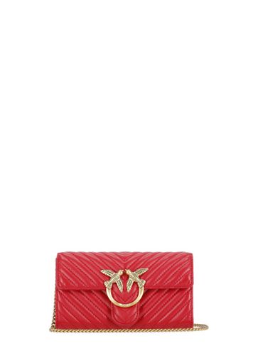 Pinko Love One Chevron Wallet - Pinko - Modalova