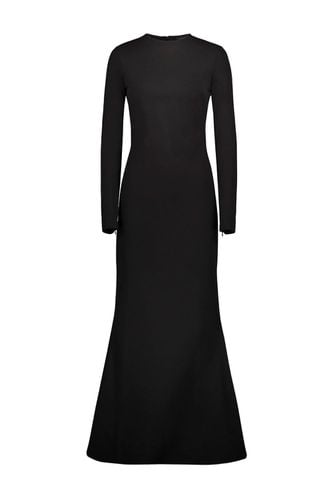 Long Dress In Black Viscose - Balenciaga - Modalova
