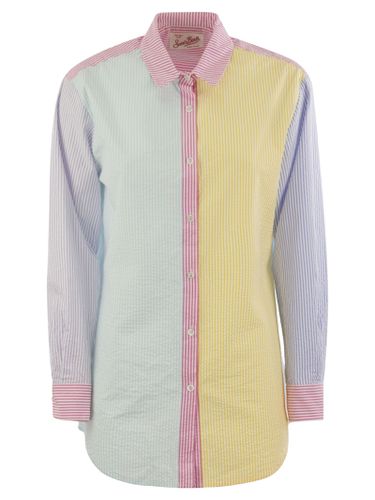 Brigitte - Shirt With Striped Pattern - MC2 Saint Barth - Modalova