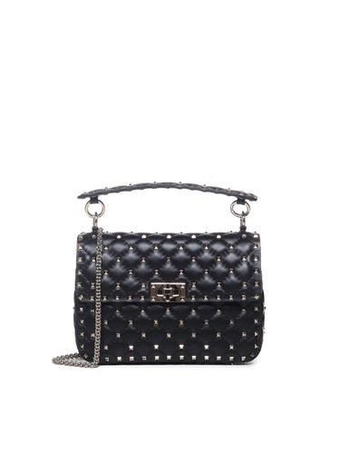 Garavani Rockstud Spike Foldover Top Crossbody Bag - Valentino Garavani - Modalova