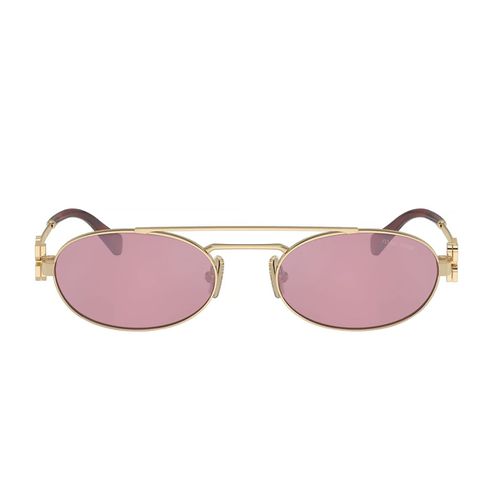 Miumiu 0mu 54zs Miu Logo Zvn50d Sunglasses - Miu Miu - Modalova