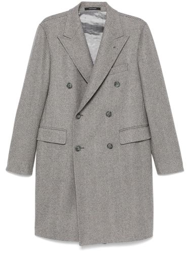 Tagliatore Herringbone-pattern Coat - Tagliatore - Modalova