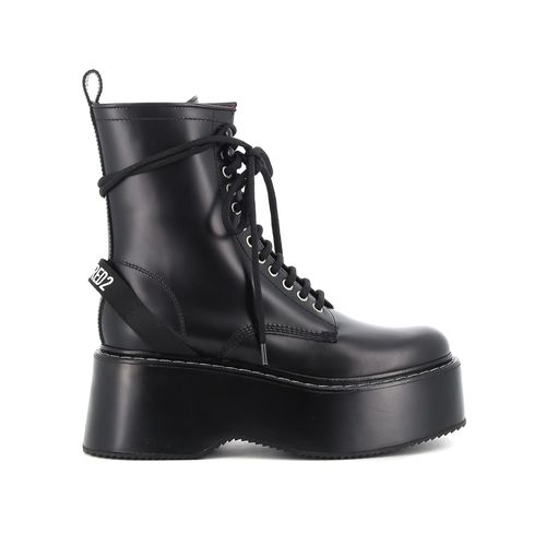 Dsquared2 Lace Up Leather Boots - Dsquared2 - Modalova