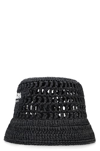 Prada Logo Detail Bucket Hat - Prada - Modalova