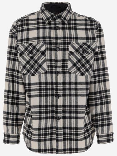 Cashmere Shirt With Check Pattern By Todd Snyder - Woolrich - Modalova