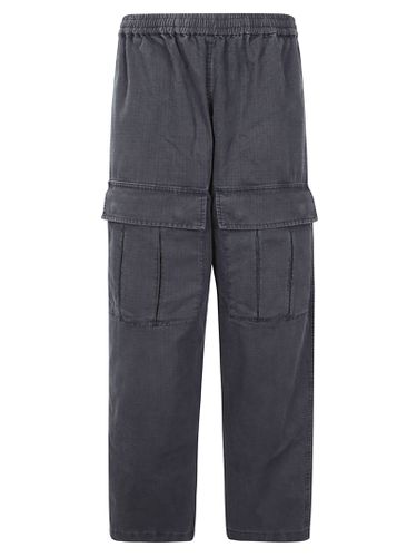 Logo Embroidered Mid-waist Pants - Acne Studios - Modalova