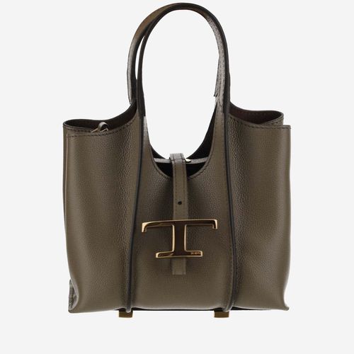 Tod's Timeless Leather Mini T Bag - Tod's - Modalova