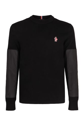 Logo Crew-neck Sweater - Moncler Grenoble - Modalova