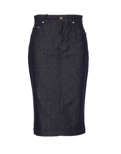 Dolce & Gabbana Denim Skirt - Dolce & Gabbana - Modalova