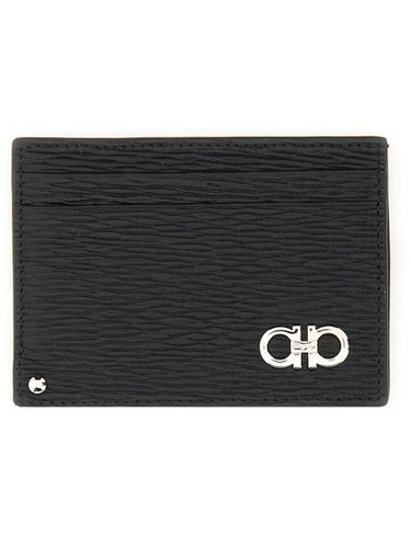 Ferragamo Card Holder With Logo - Ferragamo - Modalova