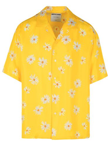 Moschino Yellow Silk Shirt - Moschino - Modalova