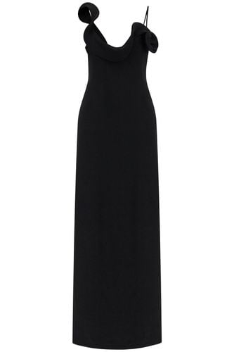 Long Dress With Sculptural Neckline - Magda Butrym - Modalova