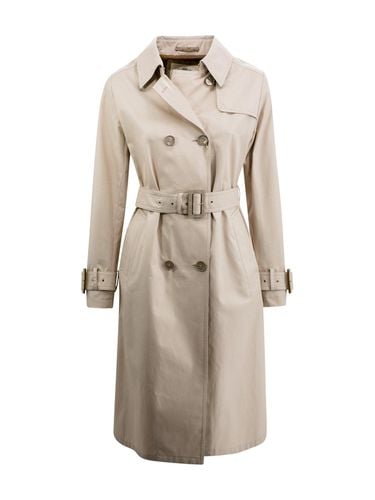 Herno Double Breasted Belted Coat - Herno - Modalova