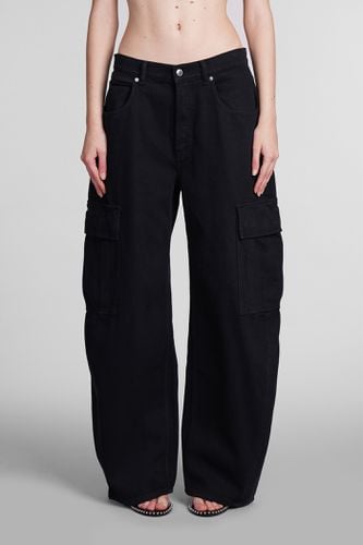 Jeans In Black Cotton - Alexander Wang - Modalova