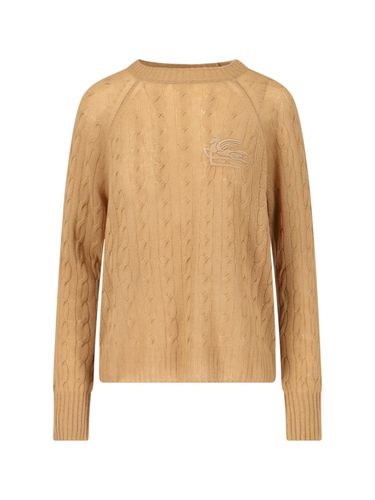 Etro Logo Cashmere Sweater - Etro - Modalova