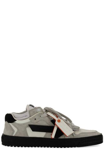 Off- Floating Arrow Lace-up Sneakers - Off-White - Modalova