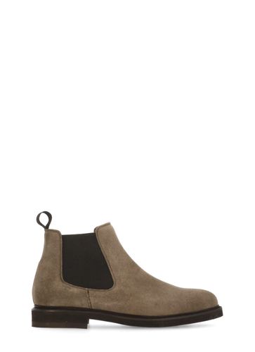 Suede Leather Chelsea Boot - Berwick 1707 - Modalova