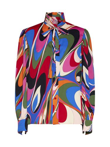 Pucci Bow Detail Printed Shirt - Pucci - Modalova