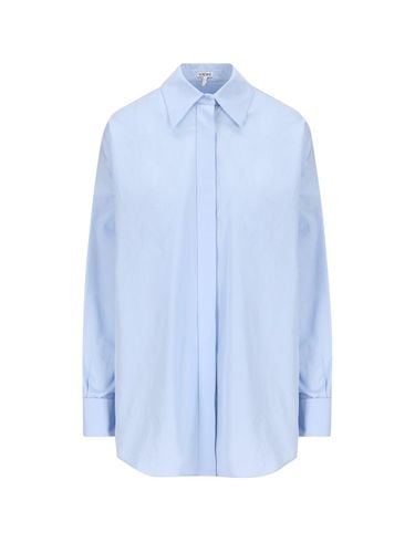 Loewe Curved Hem Buttoned Shirt - Loewe - Modalova