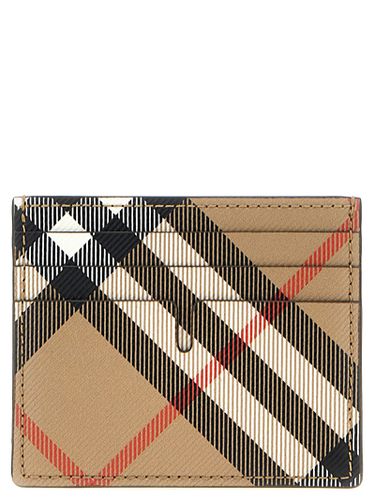 Burberry tall Check Card Holder - Burberry - Modalova