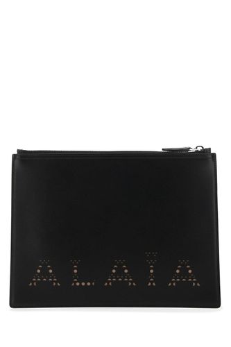 Alaia Sandy Zipped Large Clutch Bag - Alaia - Modalova