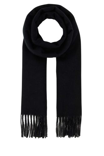 Black Cashmere Reversible Scarf - Burberry - Modalova