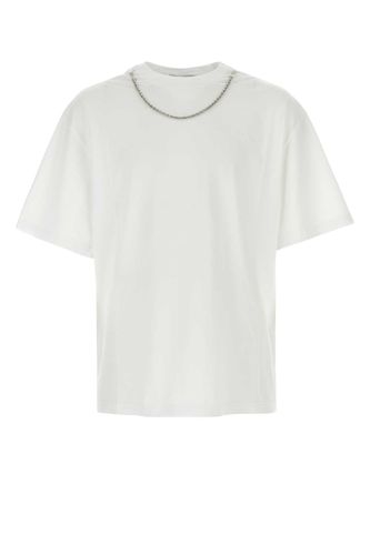 White Cotton Oversize T-shirt - AMBUSH - Modalova