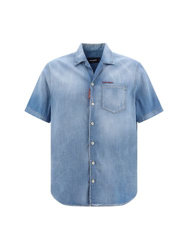 Dsquared2 Denim Shirt - Dsquared2 - Modalova