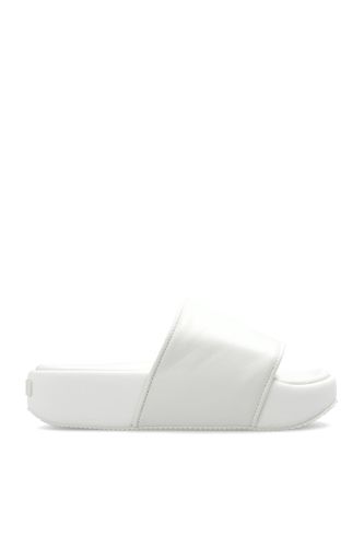 Y-3 Leather Platform Slides - Y-3 - Modalova