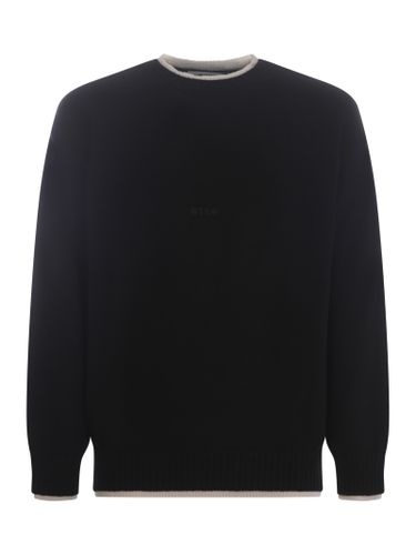 MSGM Logo Embroidery Sweater - MSGM - Modalova