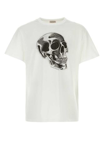 White Cotton T-shirt - Alexander McQueen - Modalova