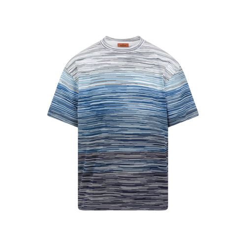 Short Sleeved Striped Crewneck T-shirt - Missoni - Modalova