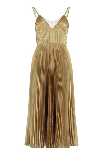 Prada Pleated Midi Dress - Prada - Modalova