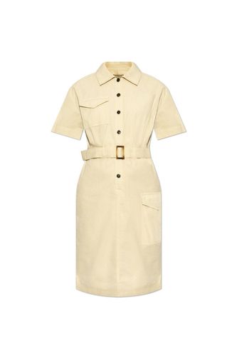 Button Detailed Belted Dress - Woolrich - Modalova