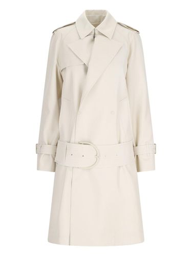 Medium Silk Blend Trench Coat - Burberry - Modalova