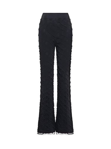 High-waisted Monogram Flared Trousers - AMBUSH - Modalova