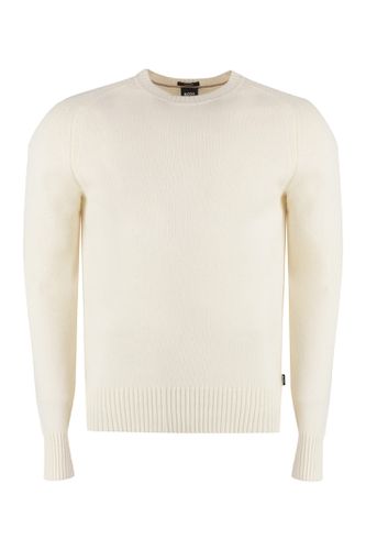 Crew-neck Cashmere Sweater - Hugo Boss - Modalova