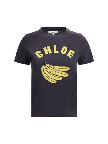 Chloé Banana Print T-shirt - Chloé - Modalova