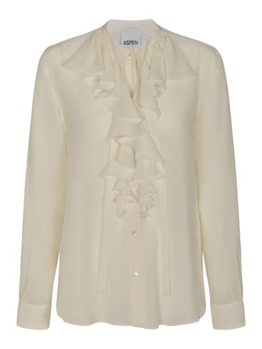 Aspesi Ruffled Front Shirt - Aspesi - Modalova