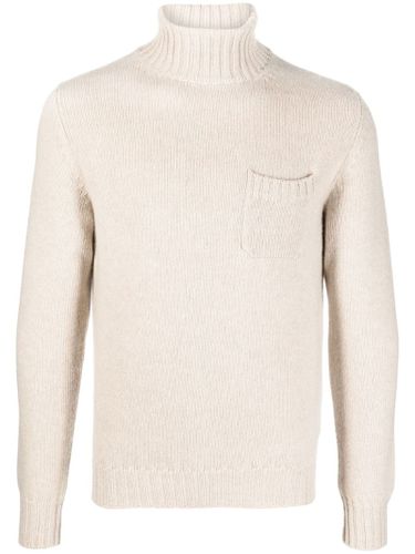 Beige Wool-cashmere Blend Jumper Sweater - Fedeli - Modalova